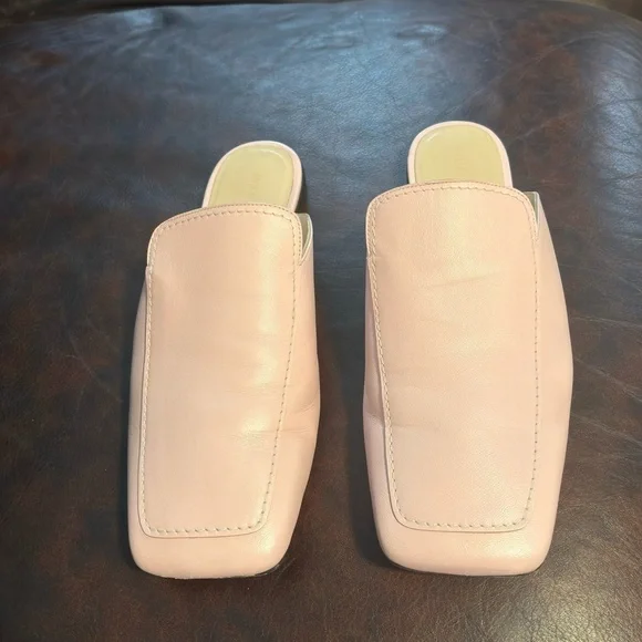 Wandler size 38 Easter pink leather mules